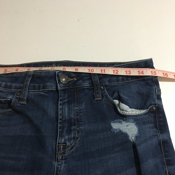 American Eagle Skinny Extreme Flex Mens Jeans Size 30x34 Distressed - Picture 7 of 10
